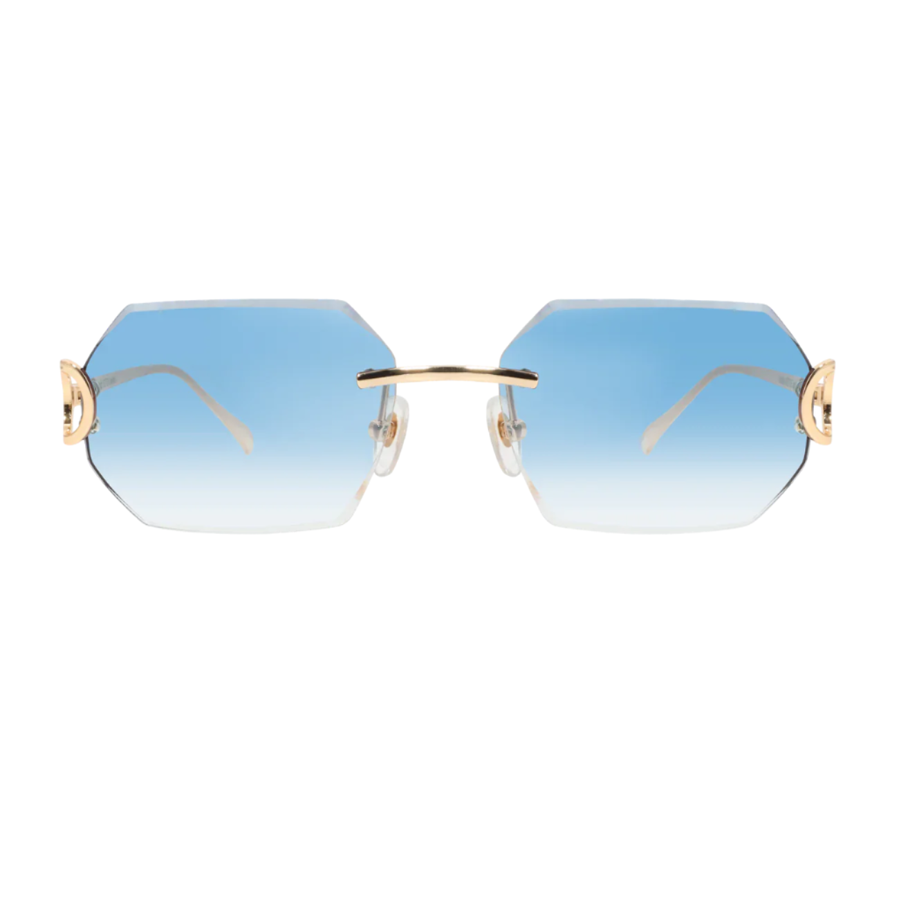 Crystal Mansos Cut Blau